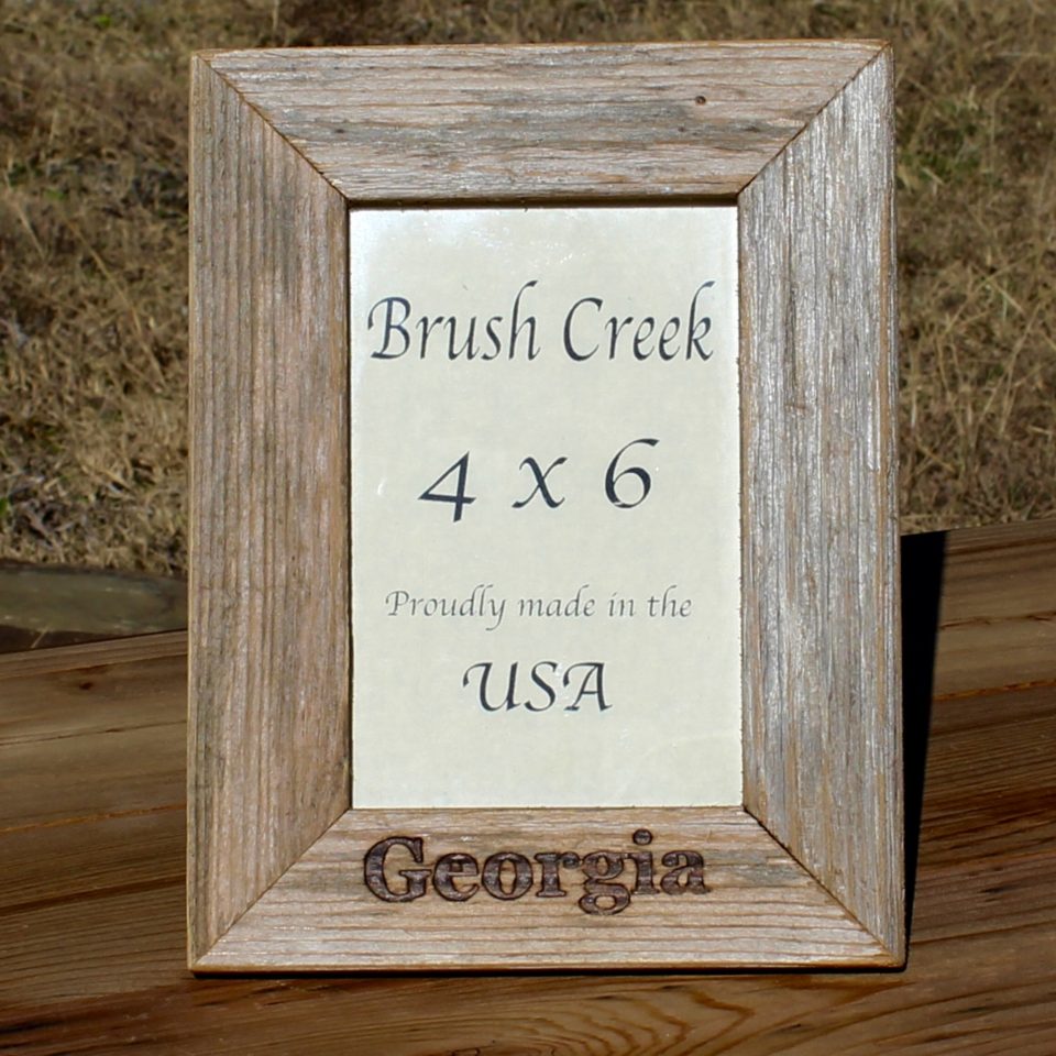 Branded Picture Frame US State Georgia