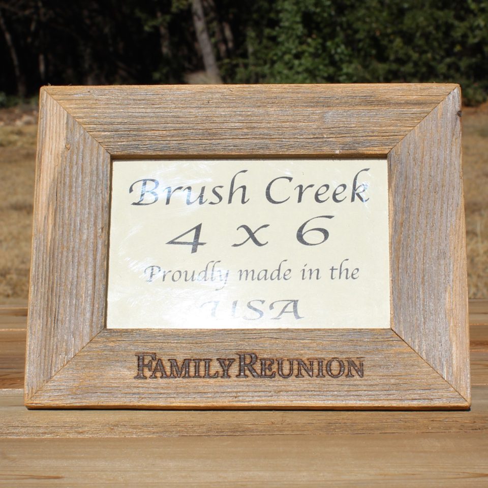 Branded Picture Frame Family Reunion