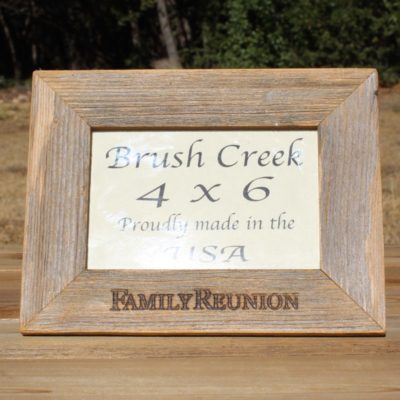 Branded Picture Frame Family Reunion