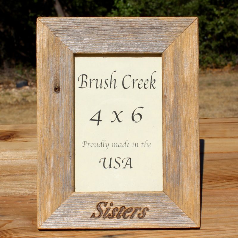 Branded Picture Frame Sisters