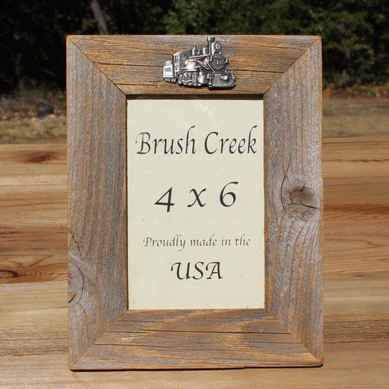 Rustic Picture Frame Train