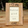 Branded Picture Frame I Love My Cat