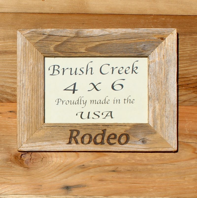 Branded frame Western Rodeo