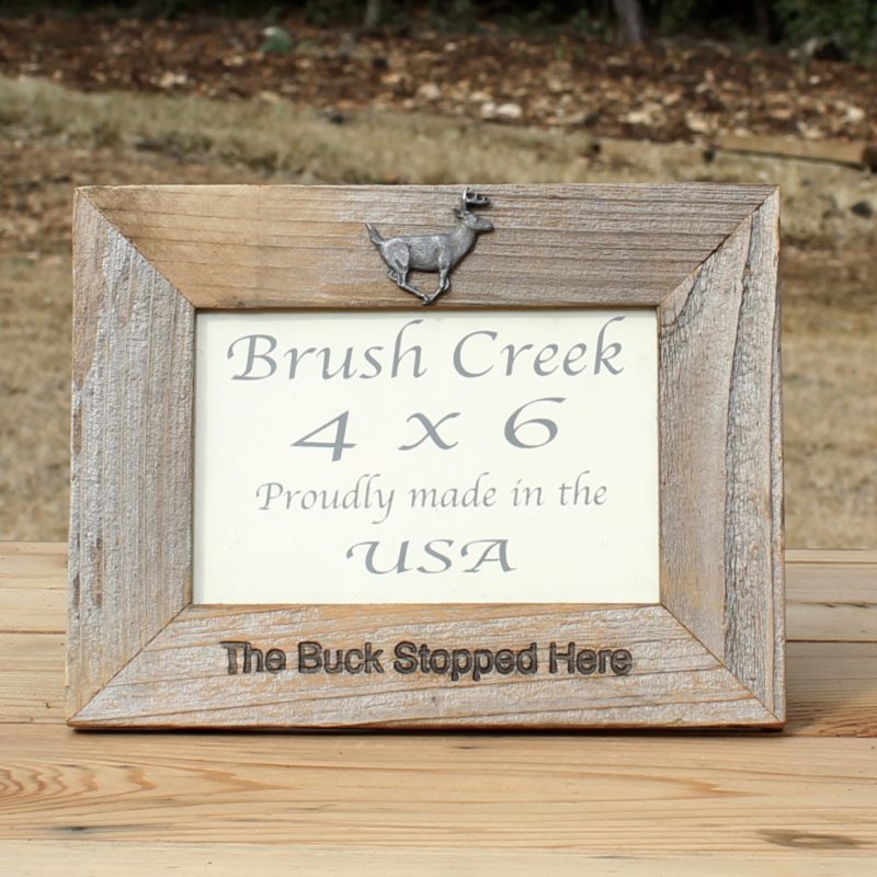 Branded Picture Frame The Buck Stopped Here