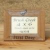 Branded Picture Frame First Deer