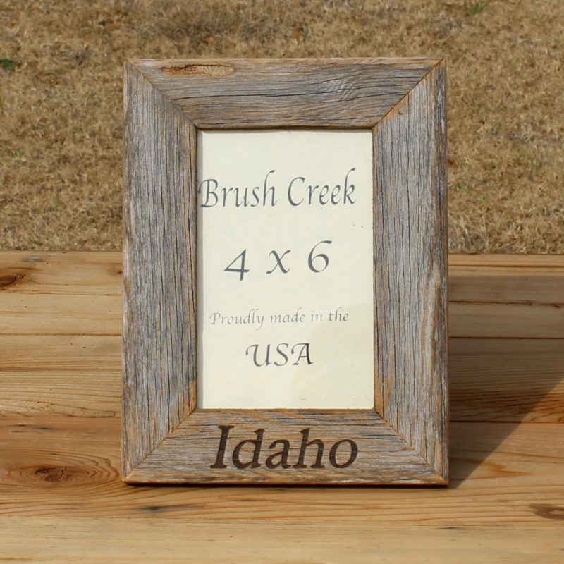 Branded Picture Frame US State Idaho