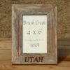 Branded Picture Frame US State Utah