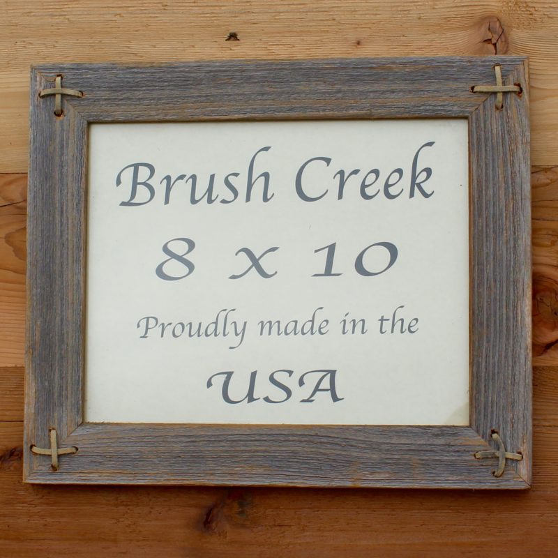 Rustic Picture Frame Corner Lace