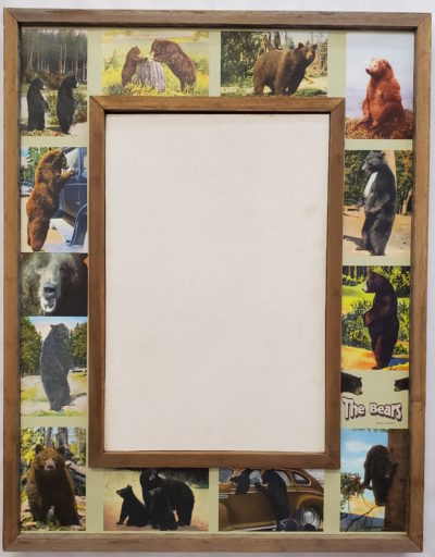 Bear Collage Mirror